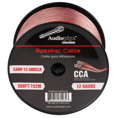 500FT 12AWG Speaker Cable (CABV-12-500CLR)