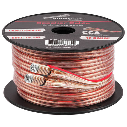50FT 12AWG Speaker Cable (CABV-12-50CLR)