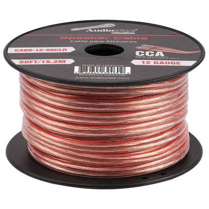50FT 12AWG Speaker Cable (CABV-12-50CLR)