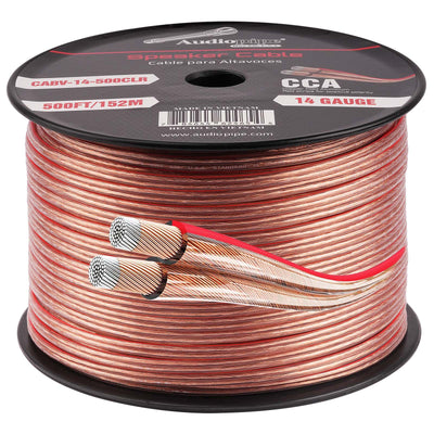500FT 14AWG Speaker Cable (CABV-14-500CLR)