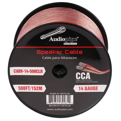 500FT 14AWG Speaker Cable (CABV-14-500CLR)
