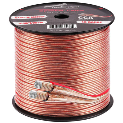 1000FT 16AWG Speaker Cable (CABV-16-1000CLR)