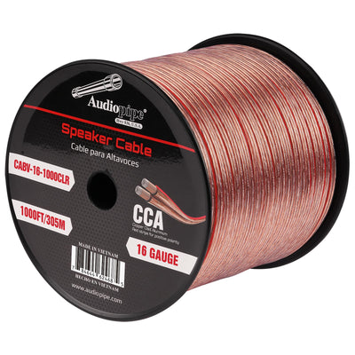 1000FT 16AWG Speaker Cable (CABV-16-1000CLR)
