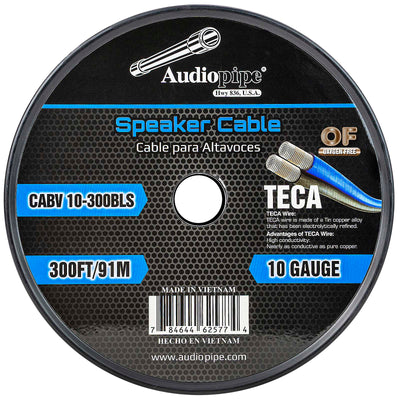 300FT 10AWG Speaker Cable (CABV-10-300-BLS)