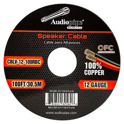 100FT 12AWG Speaker Cable (CBLV-12-100RBC)