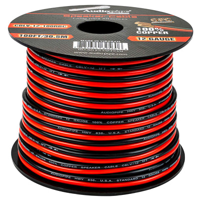 100FT 12AWG Speaker Cable (CBLV-12-100RBC)