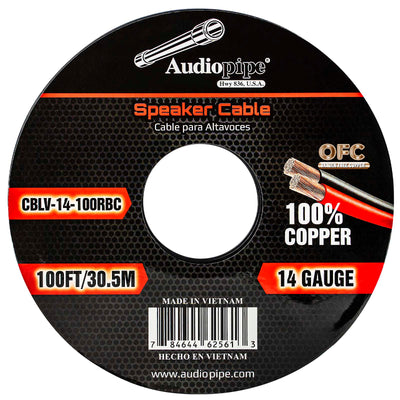 100FT 14AWG Speaker Cable (CBLV-14-100RBC)