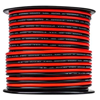 100FT 14AWG Speaker Cable (CBLV-14-100RBC)