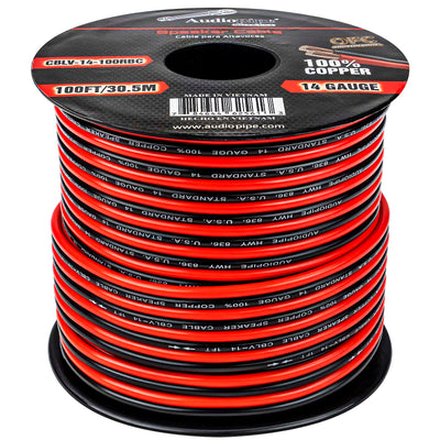 100FT 14AWG Speaker Cable (CBLV-14-100RBC)