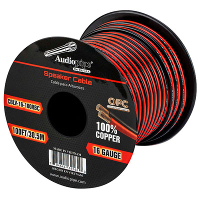100FT 16AWG Speaker Cable (CBLV-16-100RBC)