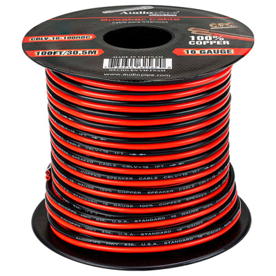 100FT 16AWG Speaker Cable (CBLV-16-100RBC)