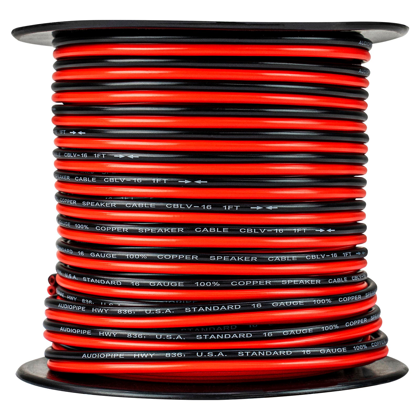 100FT 16AWG Speaker Cable (CBLV-16-100RBC)