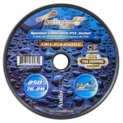 250FT 14AWG Speaker Cable with PVC Jacket (CBLV-214-250TCC)