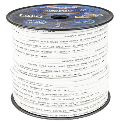 250FT 14AWG Speaker Cable with PVC Jacket (CBLV-214-250TCC)