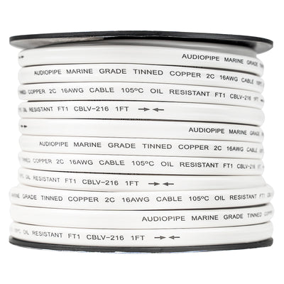 100FT 16AWG Speaker Cable with PVC Jacket (CBLV-216-100TCC)