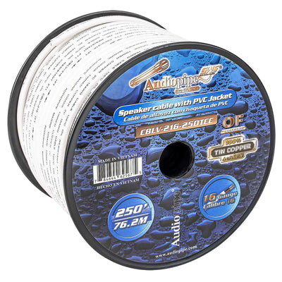 250FT 16AWG Speaker Cable with PVC Jacket (CBLV-216-250TCC)
