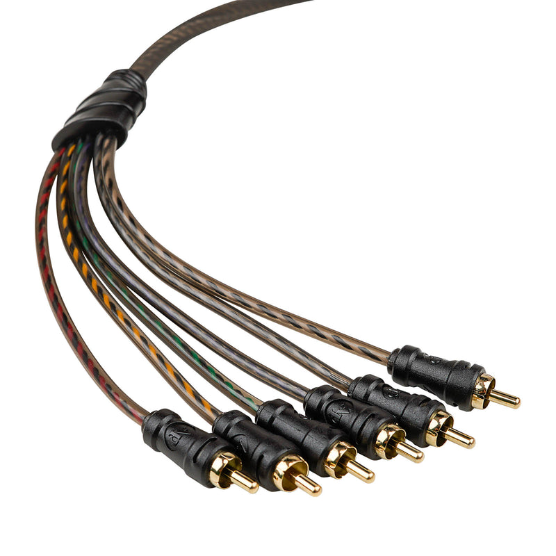 6-Channel Interconnect Cable for Car Audio (CPP-MC3)