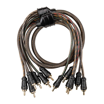 3Ft 6-Channel Interconnect Cable for Car Audio (CPP-MC3)