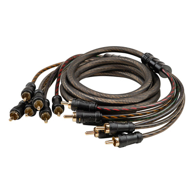 6Ft 6-Channel Interconnect Cable for Car Audio (CPP-MC6)