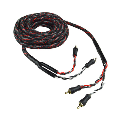 17' Competition Rated RCA Twisted Cable for Car Audio (CPP-TW17)