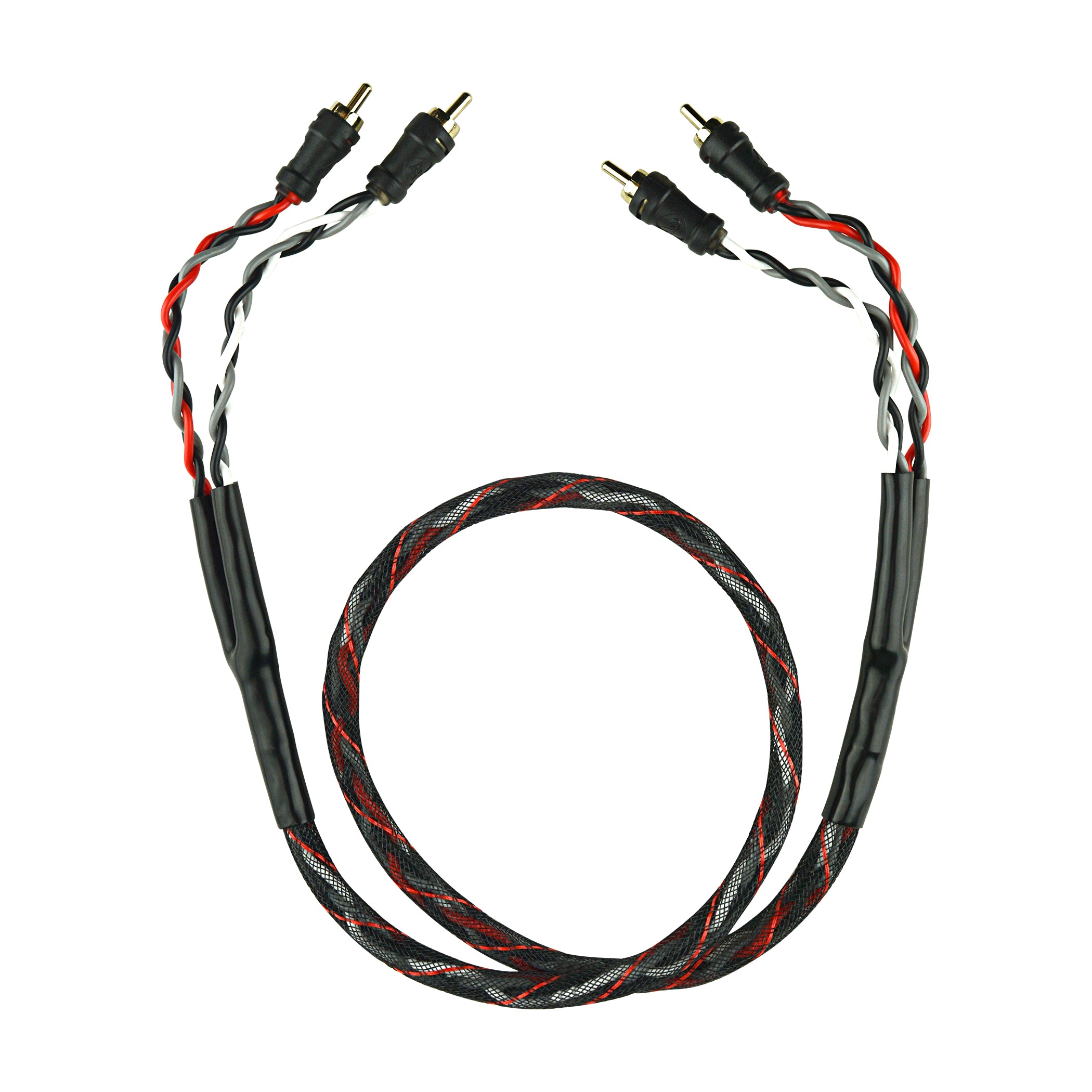 3' Competition Rated RCA Twisted Cable for Car Audio (CPP-TW3)