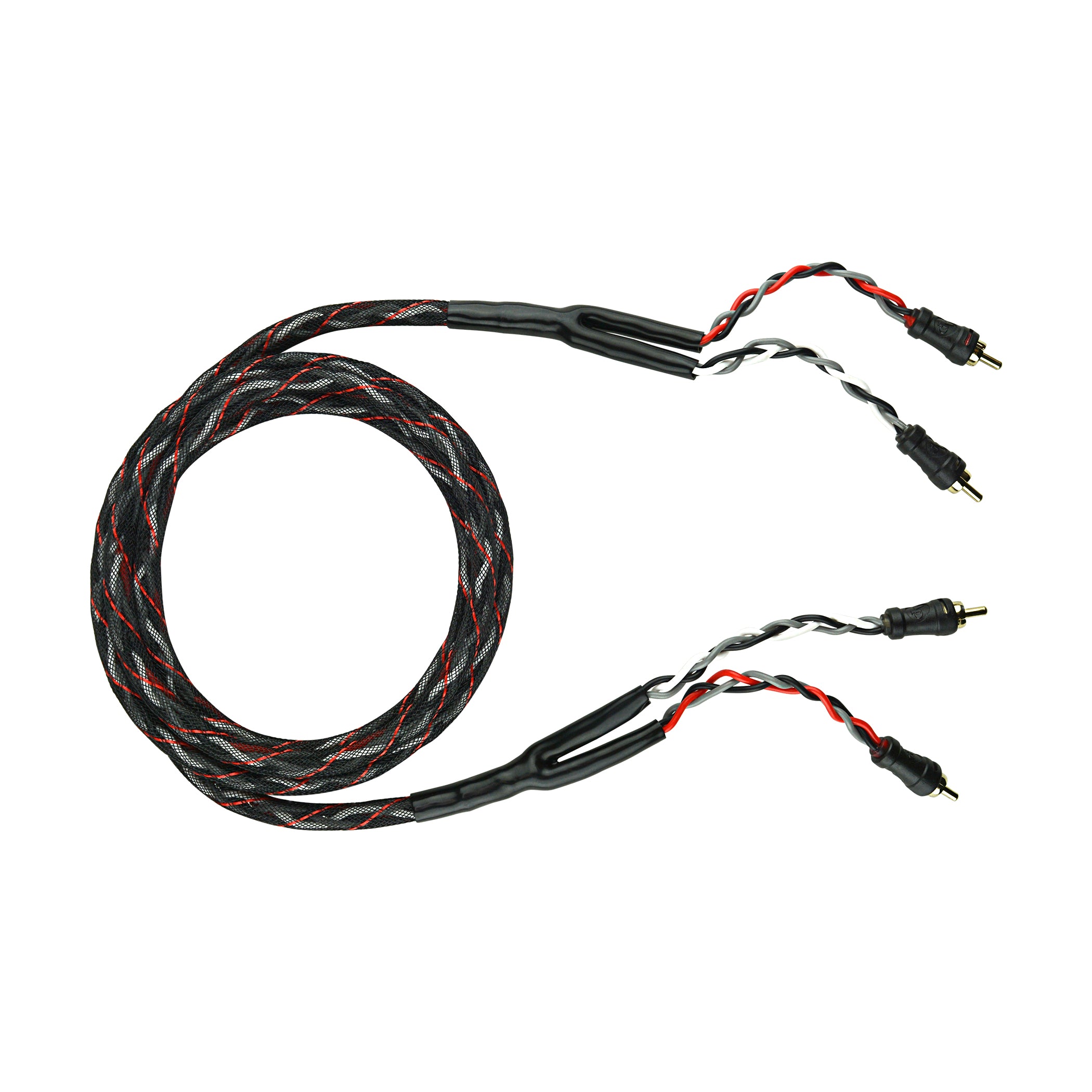 6' Competition Rated RCA Twisted Cable for Car Audio (CPP-TW6)