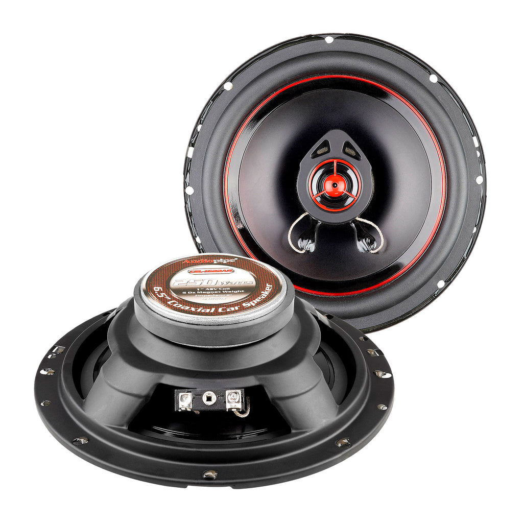 Alphasonik Speaker Audiopipe APMB-6SB Inch 250 Watt MAX, 125 RMS