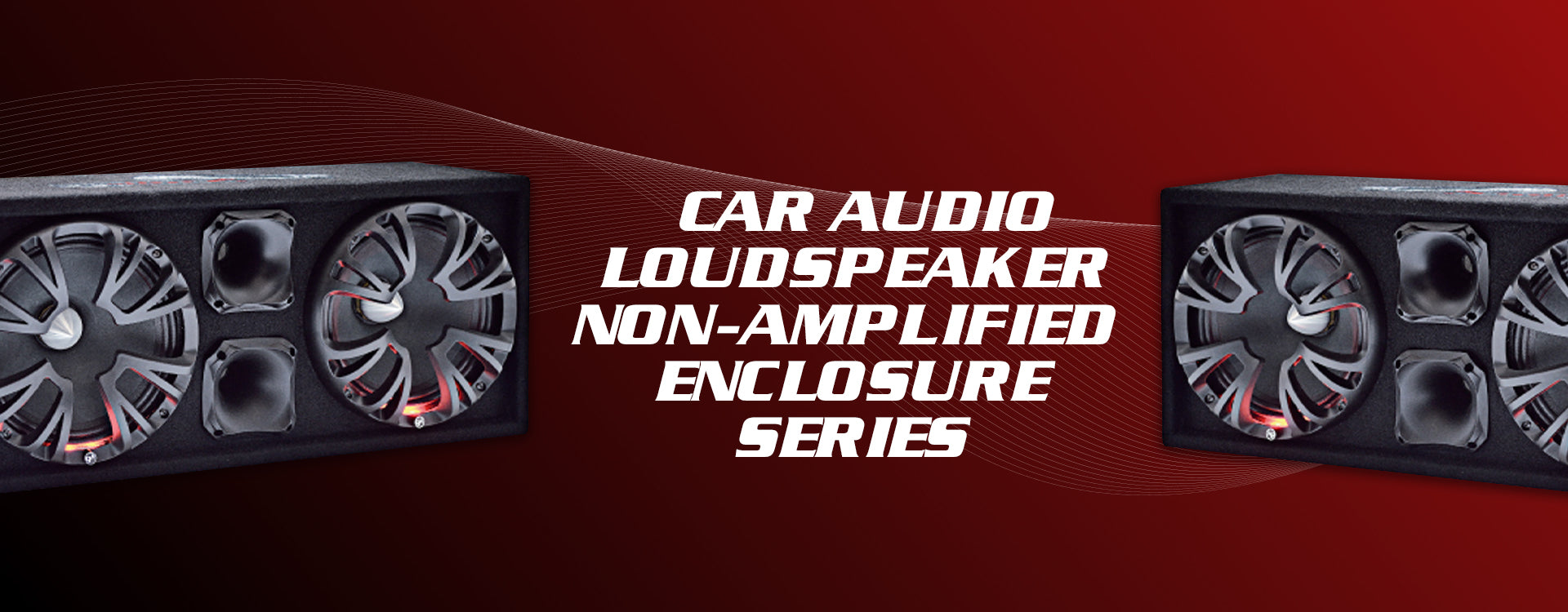 Car Audio Loudspeaker Non-amplified Enclosures Series