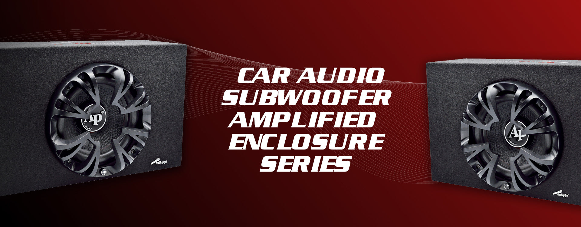 Car Audio Subwoofer Amplified Enclosures Series