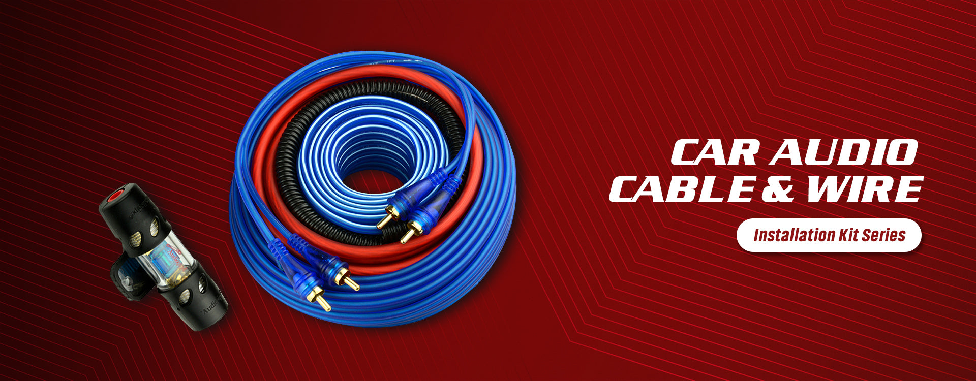 Car Audio Cables & Wires Installation Kit Series