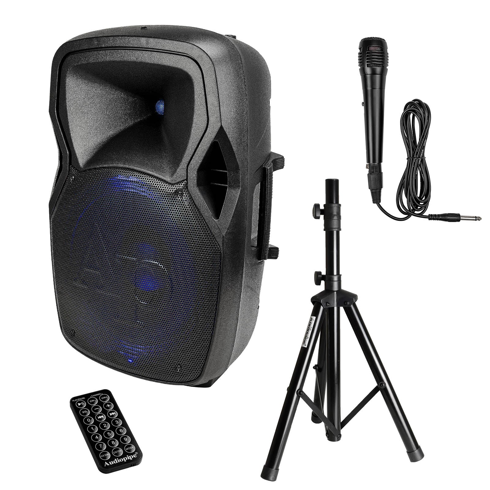 15" Professional Active Loudspeaker (DJAP-1567A-CMB)