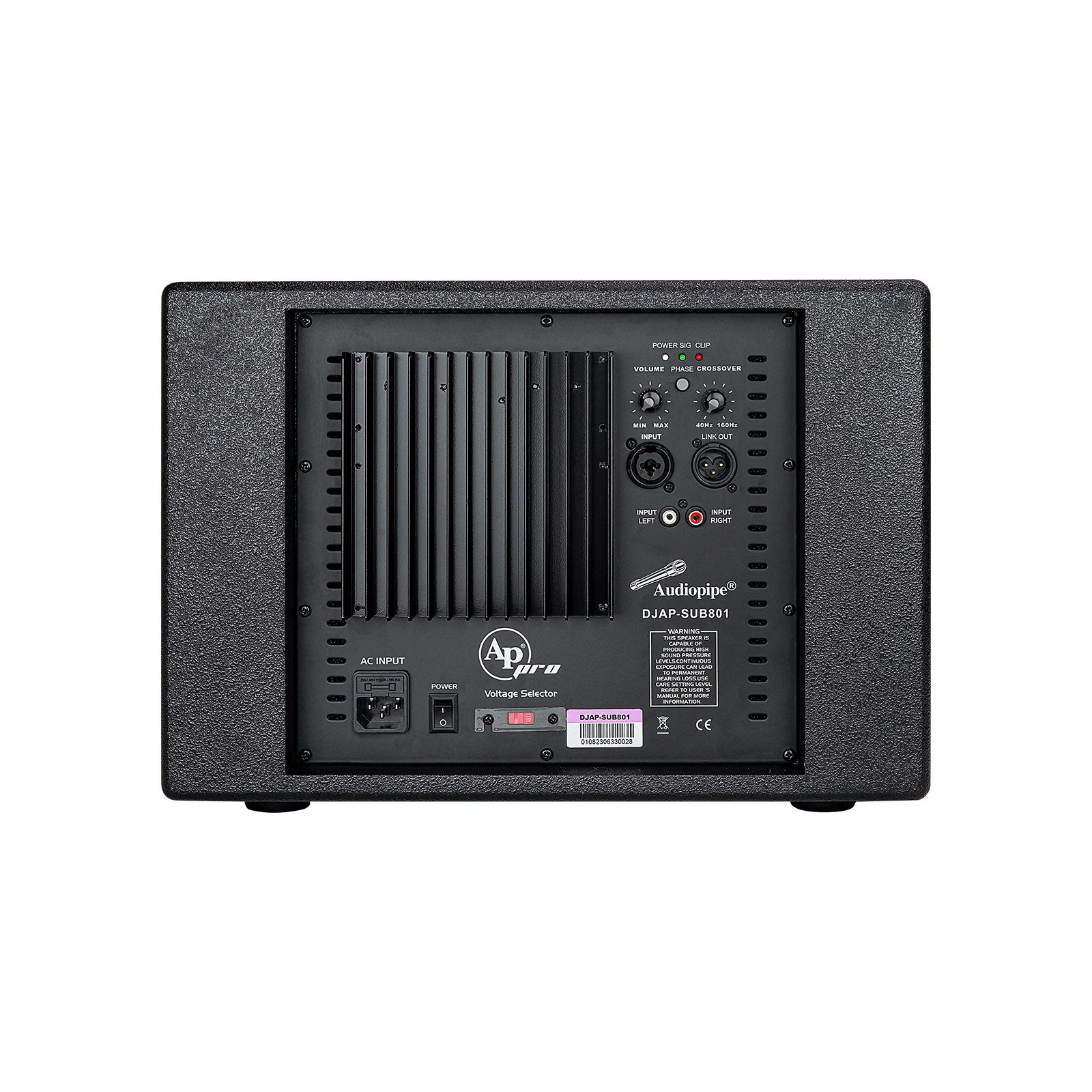 8" Professional Active Loudspeaker (DJAP-SUB801)
