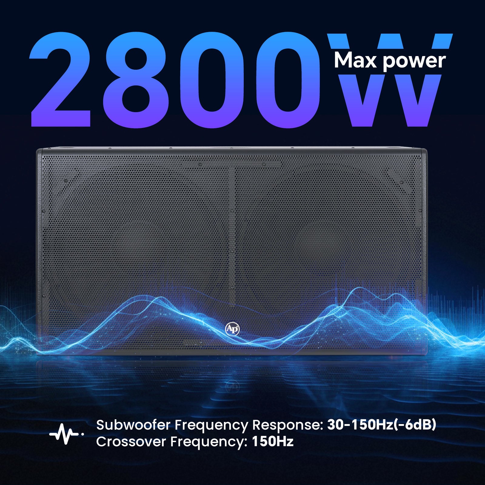 18“ Professional Passive Loudspeaker (DJAP-SUP18202D)