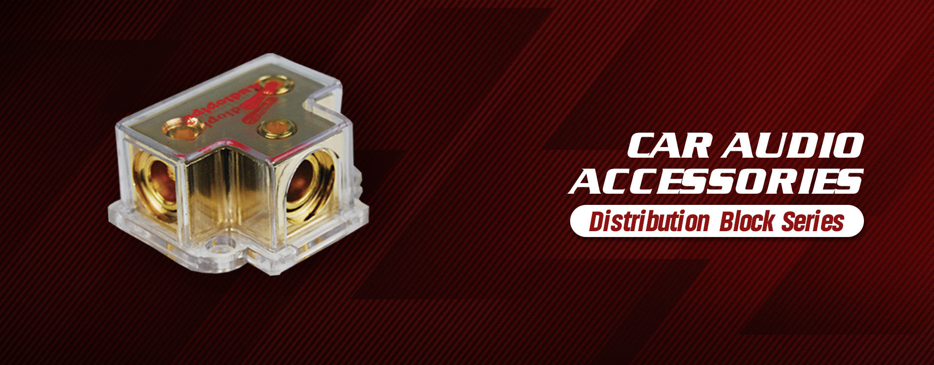 Car Audio Accessories Distribution Block Series