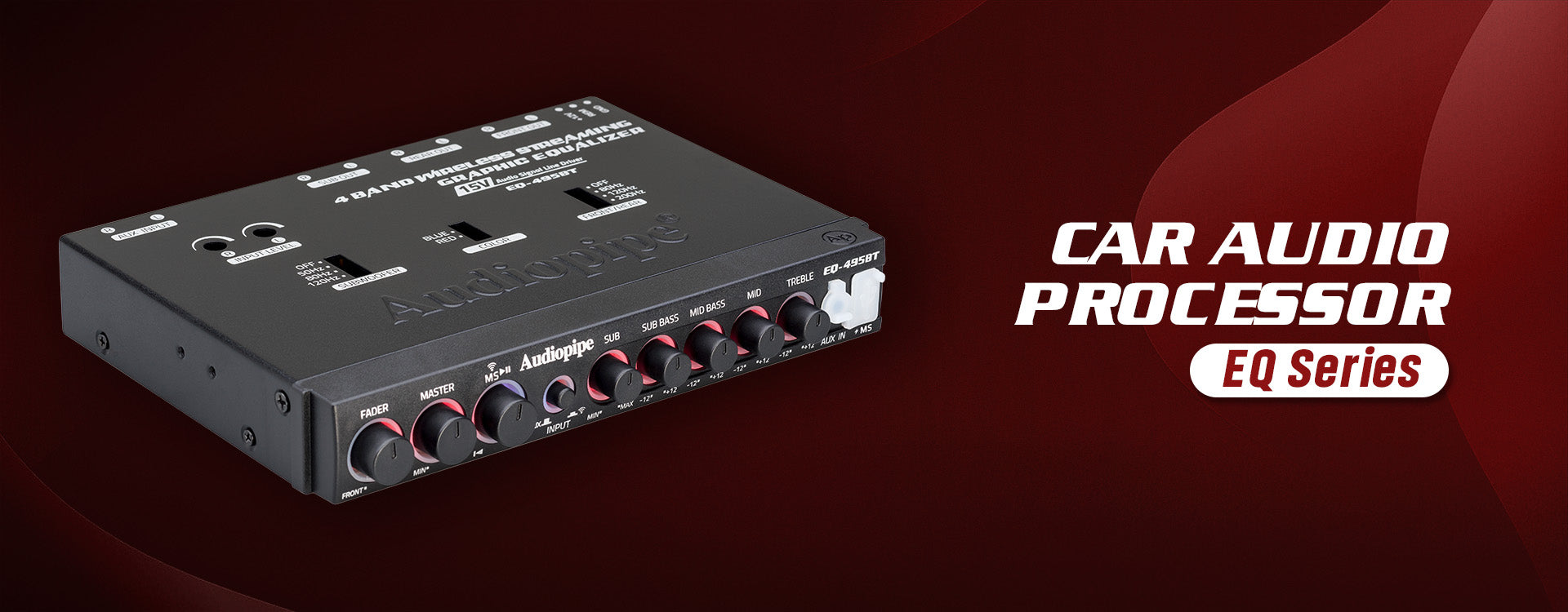 Car Audio Processors EQ Series – Audiopipe