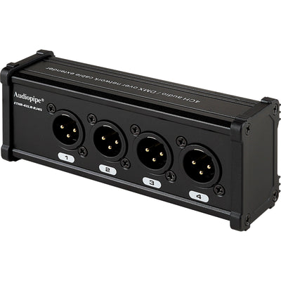 4 Channel DMX Over Network Cable Extender (ETHR-4XLR-RJ45)