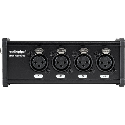 4 Channel DMX Over Network Cable Extender (ETHR-4XLR-RJ45)