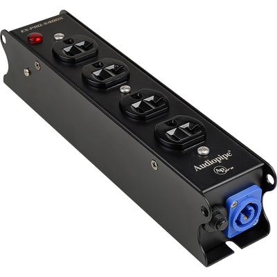 DJ Utility Power Block with 4 Surge-Protected AC Power Sockets (EX-PRO-X4BOX)