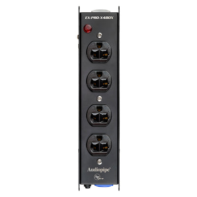 DJ Utility Power Block with 4 Surge-Protected AC Power Sockets (EX-PRO-X4BOX)