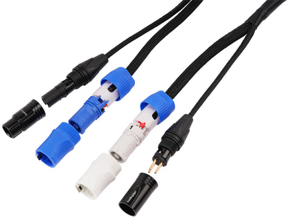 3Ft DMX Extension Cable with Power and XLR Connectors (EX-PWC-DMX-3)