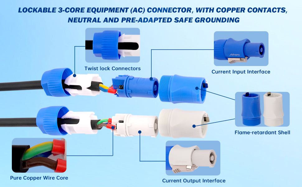 12Ft Power Extension Cable (EX-PWRC-L12)