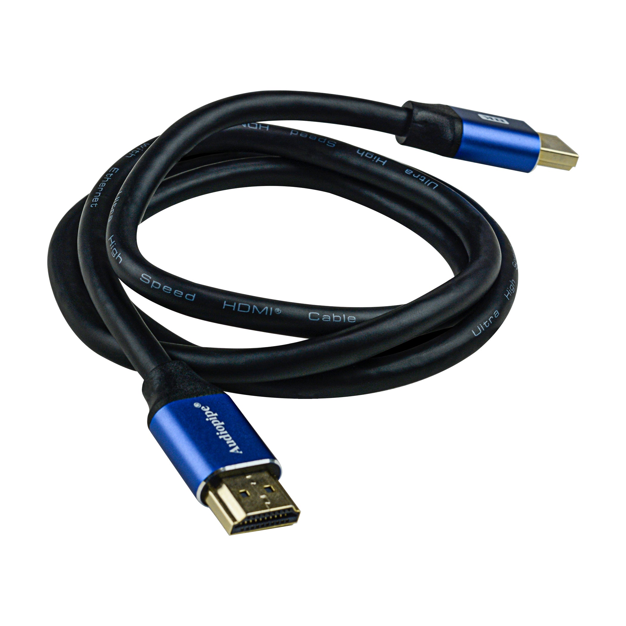 3FT 8K High Speed with Ethernet HDMI Cable (HD-3D21R3-8K) – Audiopipe