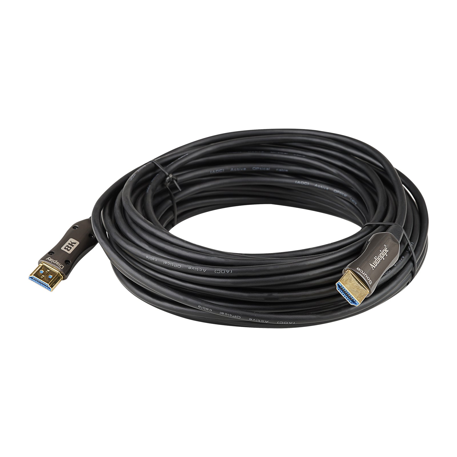 50Ft 8K Active Optical Fiber HDMI Cable (HDO-3D21R50-8K)
