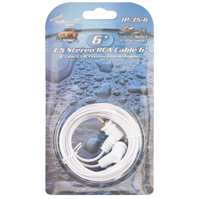 3.5 Stereo RCA Cable 6FT (IP-35-6)