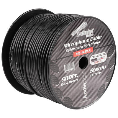 500 Ft Microphone Cable (MC-4 BLK)
