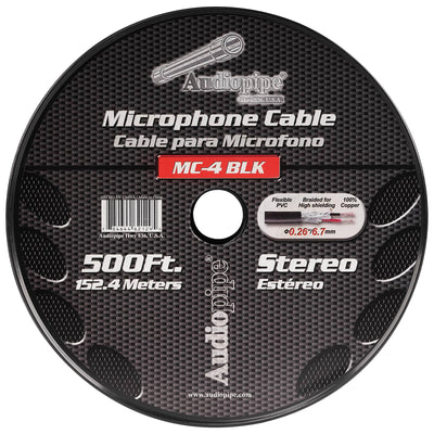 500 Ft Microphone Cable (MC-4 BLK)