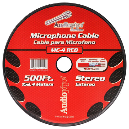 500 Ft Microphone Cable (MC-4 RED)