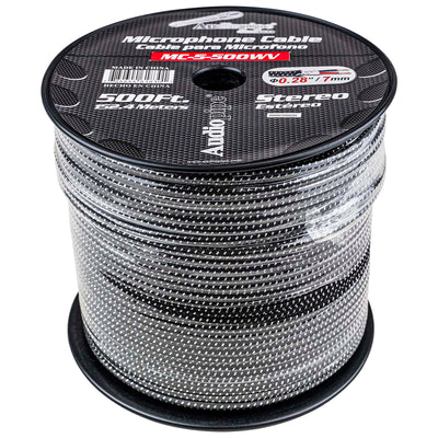 500 Ft Microphone Cable with Woven Jacket (MC-5-500WV)