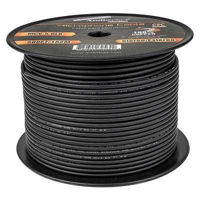 250Ft Microphone Cable (MCV-5 BLK)