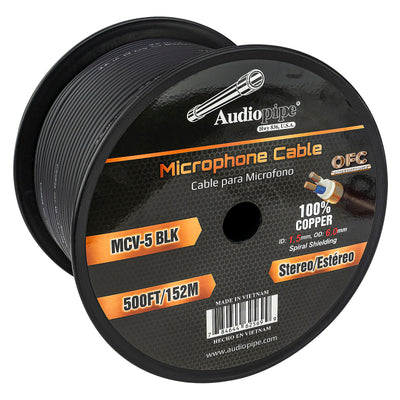 250Ft Microphone Cable (MCV-5 BLK)